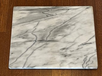 Large White Marble Pastry Board