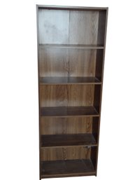 Large Wooden Bookcase With 5 Shelves