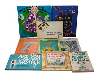 9 Vtg Children's Books