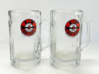 Vtg A & W Root Beer Glass Mugs
