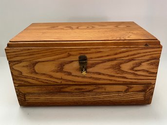 Wooden Sectioned Jewelry Box