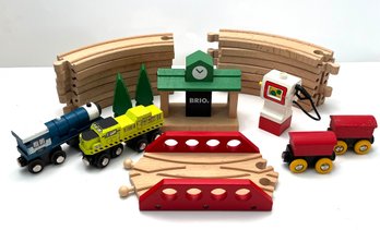 BRIO Wooden Toy Train Set