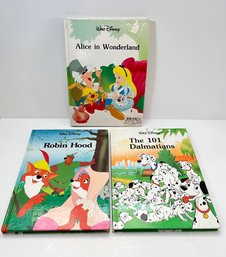 3 Vtg Disney Classic Series Hardback Books