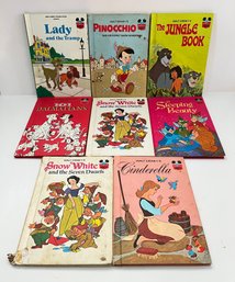 1970s Disneys Wonderful World Of Reading Hardback Books