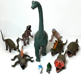 10pc Plastic Dinosaur Figurine Toys