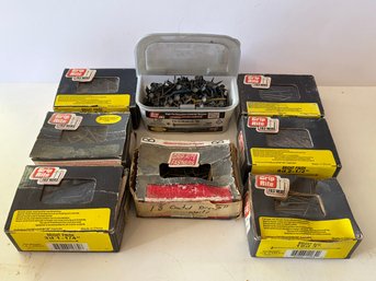 8 Boxes Of Grip Rite Assorted Nails