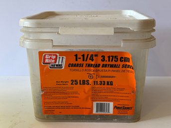 Grip-Rite 1-1/4' #6 Coarse Thread Drywall Screws