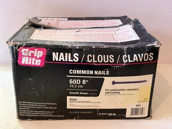 Grip-Rite 60D Smooth Shank Common Nails