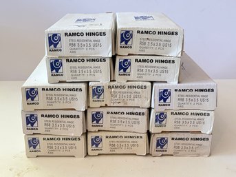 13 Pc New Ramco Steel Residential Hinge Sets