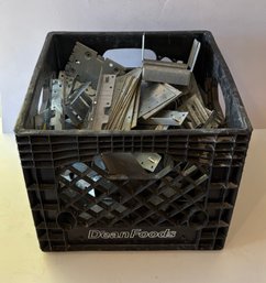 Lot Of Galvanized Steel Structural Connectors