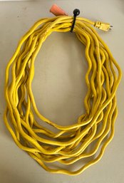 50 Ft Heavy Duty Yellow Outdoor Extension Cord