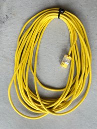 50 Ft Yellow Outdoor Extension Cord