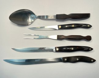 5 Pc Cutco Knives And Serving Tools