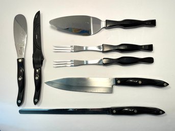 7 Pc Cutco Knife And Serving Utensil Lot