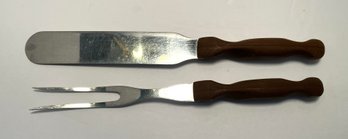 Cutco Wooden Handle Serving Utensils