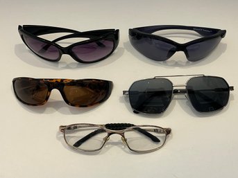 5 Pair Of Assorted Sun And Eye Glasses Lot