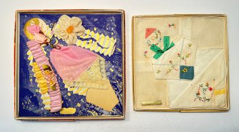 Vtg Handkerchiefs And Wedding Accessories