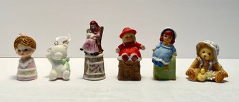 6 Pc Enesco Knick Knack Lot