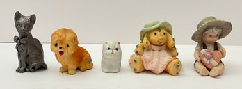 5 Pc Assorted Knick Knack Lot