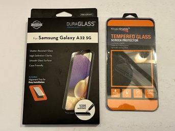 2 New Glass Screen Protectors