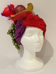 Carmen Miranda Style Costume Fruit Hat