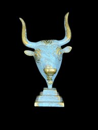 Bronze Minotaur Statue, Ancient Greek Mythology Sculpture, Mythological Bull Head Figurine, Greek Art