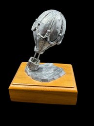 Michael Ricker - Hotair Ballon Pewter Sculpture