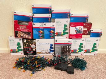 Assorted Christmas Light Lot