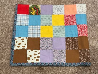 Vintage Handmade Patchwork Quilt