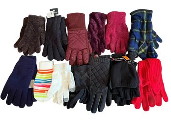 13 Pair Assorted Glove Lot