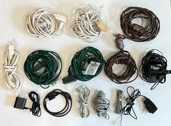 Extension And Power Cord Lot