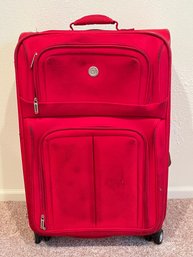 Large Red Olympia Trolly Suit Case