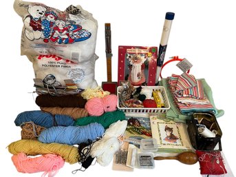 Assorted Sewing And Craft Lot