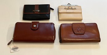 4 Genuine Leather Wallets