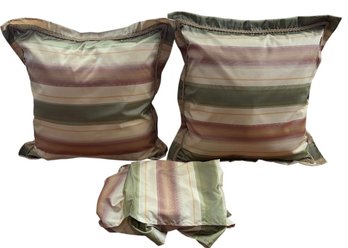Large Pillow And Bedskirt Set