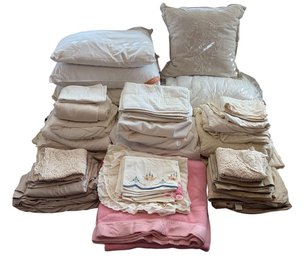 Large Assorted Linen Lot