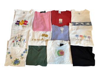 12 Pc Assorted Womens T Shirt Lot