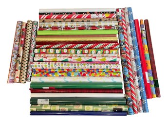 Large Assorted Wrapping Paper Lot