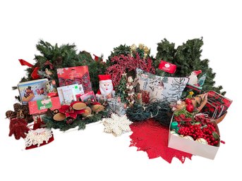 Large Assorted Christmas Decoration Lot
