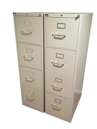 Hon Beige 4 Drawer Filing Cabinets