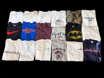 18 Pc Mens T Shirt Lot Sz XL