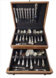 Vtg 68 Piece Rondo By Gorham Sterling Silver Flatware Set