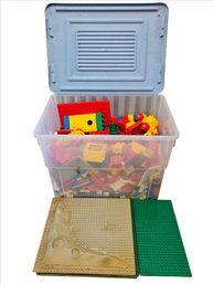 Storage Container Of Lego And Lego Duplo Pieces