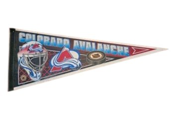 Colorado Avalanche Hockey Pennant