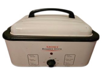 Vtg Aroma 18 Quart Electric Roaster Oven
