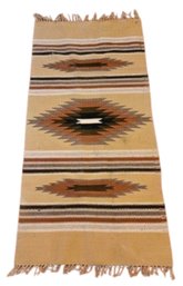 Mexican Handwoven Runner Rug 30x60