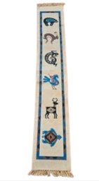 El Paso Native American Animal Tapestry Runner