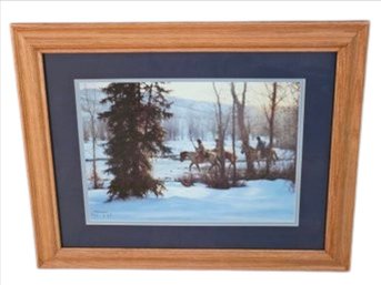 'Following The River' By The Artist Robert Duncan Framed Print