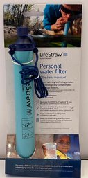 New LifeStraw Personal Water Filter By Vestergaard
