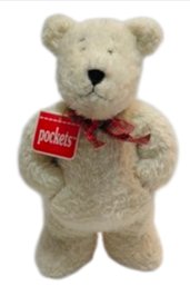 Vintage 1990 'Pockets' Teddy Bear
